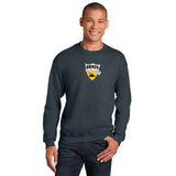 Crew Neck Sweatshirt with Crest Logo