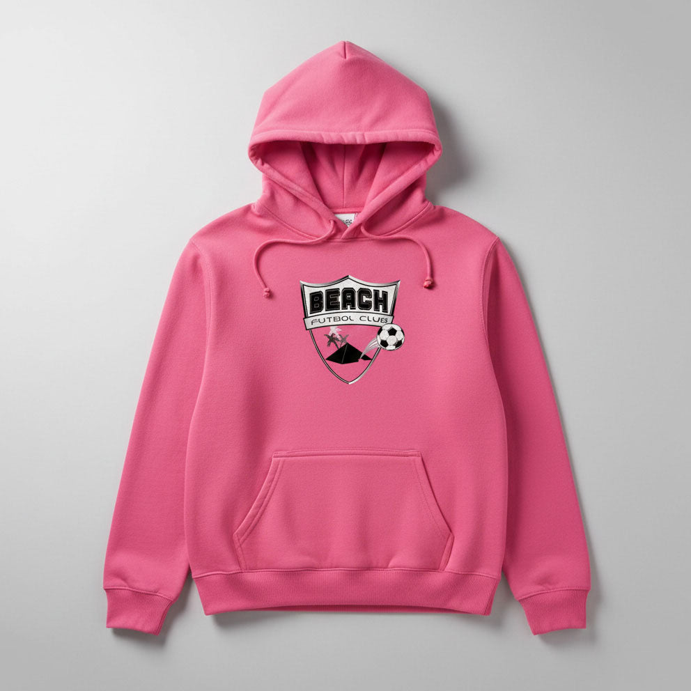 BEACH FC HOT PINK HOODIE